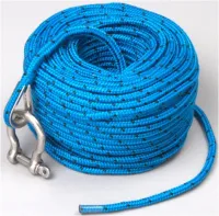 Marine Boat Suitable TRAC Premium Anchor Rope for all electric winches 100(30m) x 316" (5mm)