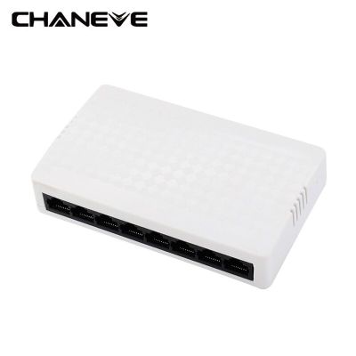 CHANEVE ฮับ8พอร์ตสวิตช์อีเธอร์เน็ตที่รวดเร็ว10/100Mbps โฮมเราเตอร์อินเตอร์เน็ตสำหรับสวิทช์ JHJ3825กล้องไอพีเอ็นวีอาร์