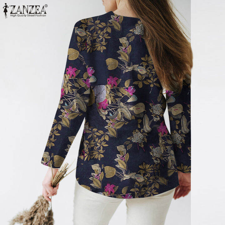 esolo-zanzea-women-retro-printed-long-sleeve-v-neck-tops-lady-shirt-splid-hem-cotton-blouse-12