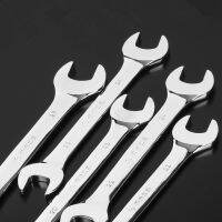 Double Head Open End Wrench 6-30mm Opening Dual Use-End Ultra-Tthin Small Wrench for Car Maintenance Hardware Tools