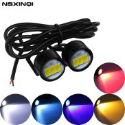 NSXINQI 2pcs Pair 23mm Eagle Eyes Motorcycle LED Light 12V 5630 3SMD