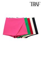 【hot】 Fashion Asymmetric Shorts Skirts Waist Side Female Skort Mujer