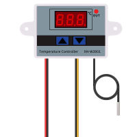 ตัวควบคุมอุณหภูมิแบบดิจิตอลสวิตช์ควบคุมอุณหภูมิความร้อนเย็น 220V W3001