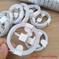 325วังฮีขายดี - /  5Pcs ข้อมูลโทรศัพท์ชาร์จ Micro Type C สำหรับ Samsung Huawei Xiaomi iPhone 12 11 PRO X XS MAX XR 5S SE 6S 7สายชาร์จสายไฟ