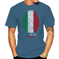 Italy, Its In My Genes T-Shirt Clothes Popular T-Shirt Crewneck 100 Cotton Tees Tops Summer Tees Cotton O Neck T-Shirt