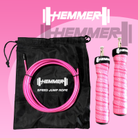 HEMMER PINK LIMITED EDITION เชือกกระโดด สีชมพู เชือกใหญ่พิเศษ SPEED JUMP ROPE