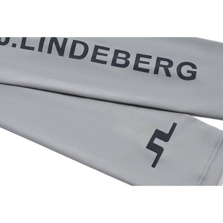 new-j-linderberg-ปลอกแขนกอล์ฟ-ยืดหยุ่นสูง-ป้องกันรังสียูวี-ระบายอากาศ-กันเหงื่อ-สําหรับผู้ชาย-และผู้หญิง