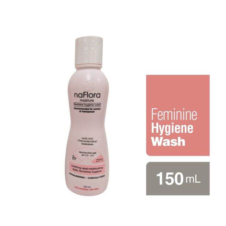 NaFlora Moisture Feminine Hygiene Wash 150ml Lazada PH