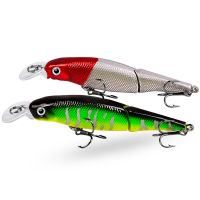 【hot】 1PCS Wobblers Fishing Multi-section Hard Bait92mm 7.5g Artificial Bait Crankbait Perch Carp Tackle