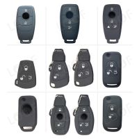 gthrrftdb Soft Rubber Car Key Skin Case Cover Shell Fob For Mercedes Benz A B C E S Class W204 W205 W212 W213 W176 GLC CLA AMG W177 Remote