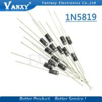 100pcs IN5819 DO-41 1A 40V SCHOTTKY DIODE 1N5819 DIP