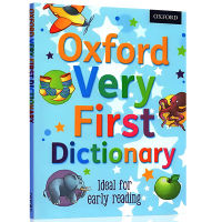 Oxford very first dictionary English Chinese Dictionary 4-5 year old childrens Dictionary English learning reference book paperback