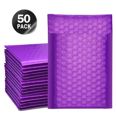 【cw】 50pcs Mailer Poly Padded Mailing Envelopes for Padding 18x23cm ！