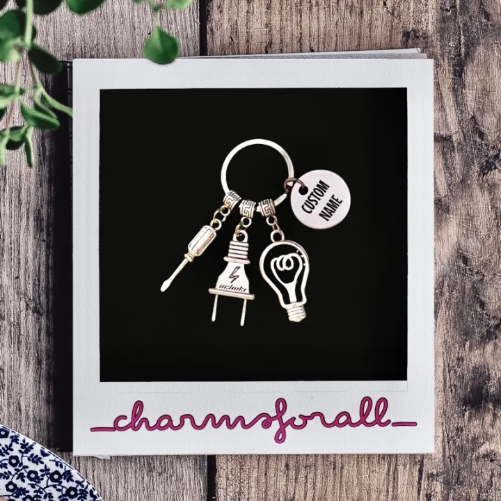 Electrical Engineer/Electrician Charms Keychain Lazada PH