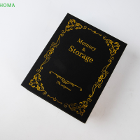 ?【Lowest price】HOMA อัลบั้มภาพ VINTAGE Photo Case Storage scrapbooking รูปภาพกรณีอัลบั้มภาพ