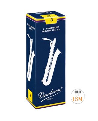 Vandoren ลิ้นบาริโทน แซกโซโฟน Baritone Saxophone Reed # 3
