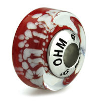 บีดแก้ว มูราโน่ Pits &amp; Pith OHM Murano Glass Bead Charm