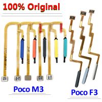 ต้นฉบับ 100% ทดสอบสําหรับ Xiaomi Poco M3 Pro F3 M4 Pro เซ็นเซอร์ลายนิ้วมือ ID Home Return Key Menu ปุ่ม Flex Ribbon Cable