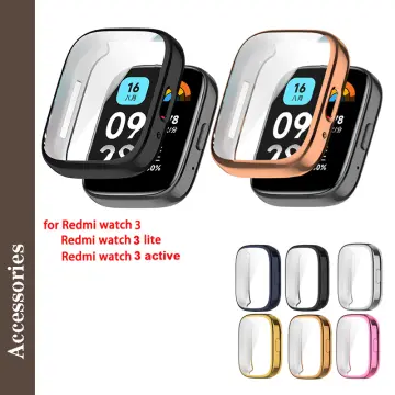 For Redmi Watch 3 TPU Full Cover Protective Electroplated