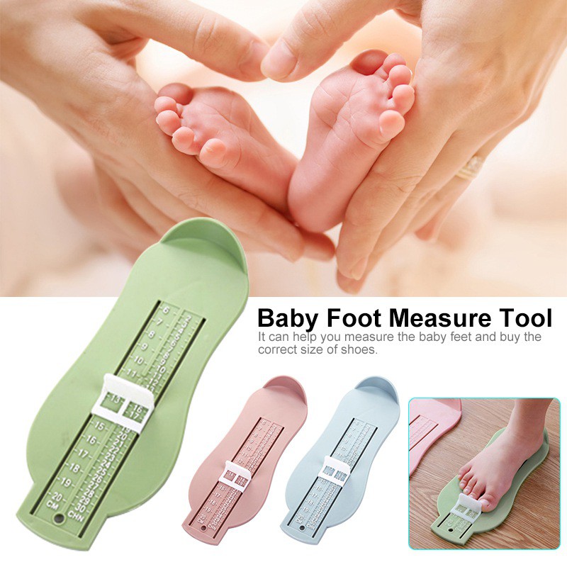 2pc Shoes Gauge Foot Length Shoes Size Measuring Tool Accurate for Men Women 