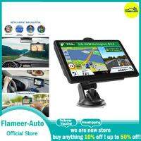 Flameer รถบรรทุกและรถยนต์ขนาด7นิ้ว,อุปกรณ์นำทาง GPS Navi 8GB 256MB อัปเดตแผนที่ฟรีเอเชียตะวันออกเฉียงใต้