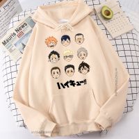 Haikyuu Japan Anime Kageyama Hoodie Male Hip Hop Karasuno High School Sweatshirt Funny Streetwear Fashion Cotton Hooded Men Size Xxs-4Xl