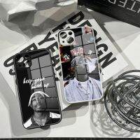 {จี้ดิจิตัล} สำหรับ IPhone14 Pro 2pac Tupac Crown 2 Pac เคสโทรศัพท์กระจกนิรภัยสำหรับ IPhone14 11 12 XR XS สูงสุด7/8 X Plus 12กรอบตัวถังมอเตอร์ไซด์สีดำScreen Protectors