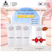 Kem chống nắng dưỡng da, chống tia UV, với tinh chất từ thiên nhiên