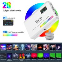 Ulanzi VL120 RGB LED Video Light ไฟLED ไฟไลฟ์สด ไฟrgb ไฟถ่ายรูป วีดีโอ ไฟมือถือ