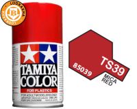 สีกระป๋องสเปรย์ สีแดงไมก้า Tamiya TS-39 MICA RED 100ml