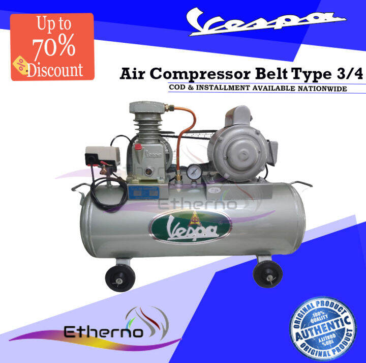 Vespa Air Compressor Belt Type 14 Hp Lazada Ph