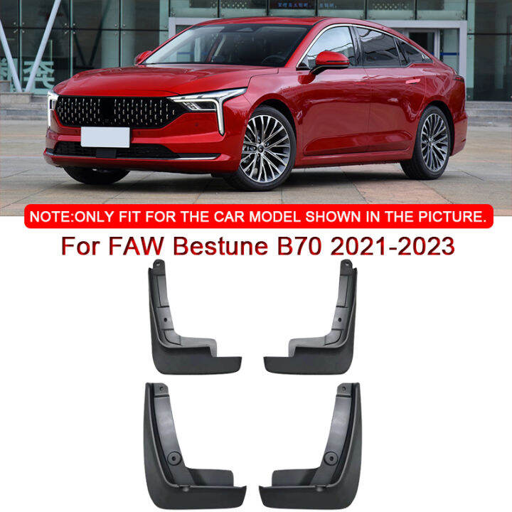 รถจัดแต่งทรงผมสำหรับ-faw-bestune-b70-2021-2023-abs-รถ-mud-flaps-splash-guard-mudguards-mudflaps-ด้านหน้าด้านหลัง-fender-อุปกรณ์เสริมอัตโนมัติ