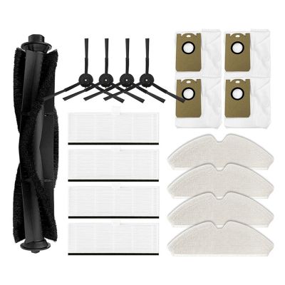 1Set for Proscenic M7 Pro / Kyvol Cybovac S31 / HONITURE Q6 / Uoni V980 Plus Vacuum Parts Main Side Brush Hepa Filter Mop Replacement Accessories