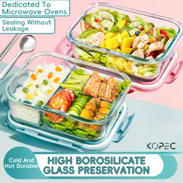 Glass Microwalable Lunch Boxes — Buy online at