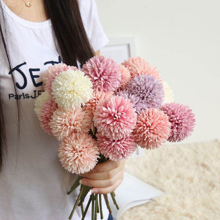 1pc-artificial-flower-bouquet-dandelion-single-head-thorn-ball-simulation-decoration-for-wedding-party-and-home-decor