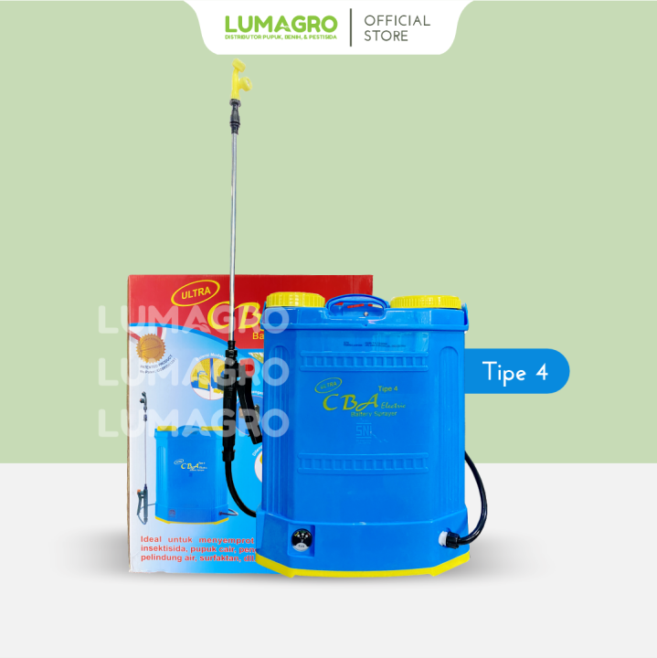 Tangki Sprayer Elektrik CBA 16 Liter Tipe 3 Dan 4 Alat Semprot Hama ...