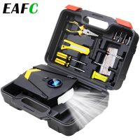 Tool Box Car Air Compressor Intelligent Tire Inflatable Pump 12V Portable Auto Tyre Inflator for Car Tire Tyre Inflator Ceiling Lights