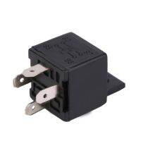 Universal Auto Relay 4 Pin 12V 30A Build-In ฟิวส์ซ็อกเก็ตรีเลย์รถสำหรับปั๊มไฟฟ้าปั๊มน้ำไฟหน้าหมอกโคมไฟรีเลย์