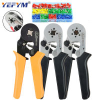 Mini pliers electrical wire crimping tools tubular terminals set HSC8 10S 0.25-10mm2 AWG23-7 6-4B6-6 0.25-6mm2 AWG23-10