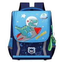 กระเป๋าลายไดโนเสาร์ Tas Ransel Anak SD น่ารักสำหรับเด็กเกรด1ถุง Dos แพ็คของเด็กผู้ชายกระเป๋านักเรียนลายการ์ตูนสำหรับเด็กกระเป๋าเป้สะพายหลัง