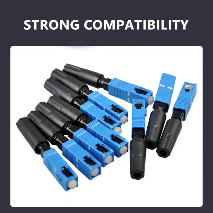Ftth Sc Upc Single Mode Fiber Optic Sc Quick Connector Ftth Fiber Optic Fast Connector Sc Ftth Sc Upc Single Mode Fiber Optic Sc Quick Connector Ftth Fiber Optic Fast Connector Sc