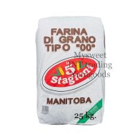 แป้งพิซซ่า MANITOBA Le5 Stagioni FARINA DI GRANO TIPO "00" 25 Kg.