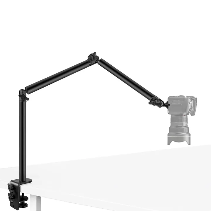 Flexible Overhead Camera Mount Desk Stand, cam Desktop Stand