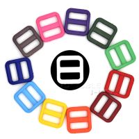 【cw】 20pcs/lot 5/8 quot; Colorful Triglides Adjust Buckle Dog Collar Harness Webbing 15mm