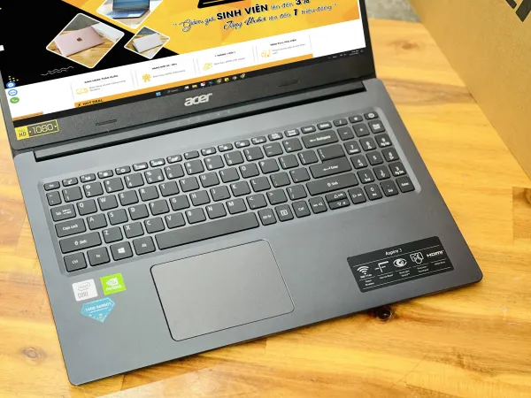 thumbnail Laptop Acer Aspire 3 A315 57G i3 1005G1 ram 8GB SSD 256 Gb 15 inch FHD VGA MX330