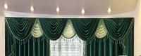 Haute Custom Italian Velvet Curtains Light Luxury European Simple Modern for Living Room Bedroom Villa Color Combination Curtain