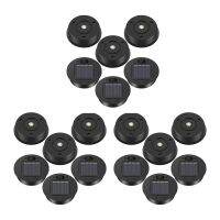 18 Pcs Solar Lights Replacement Top 7 Lumens Solar Lantern Parts LED Solar Panel Lantern Lid Lights for Outdoor Hanging