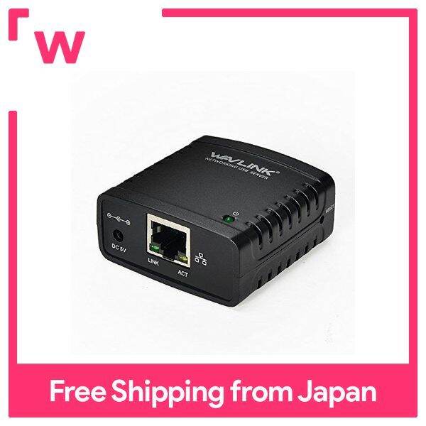 Wavlink Watt USB 2.0 Network LPR Print Server Printer Sharing Hub Palm
