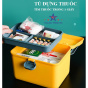 Tủ thuốc gia đình mini hộp thuốc y tế tiện lợi nhựa PP HD Korea hộp y tế thumbnail