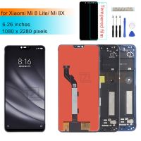 สำหรับเหมาะสำหรับ Xiaomi Mi 8 Lite จอแสดงผล Lcd Touch Screen Digitizer สมัชชาที่มีกรอบสำหรับ Mi 8 Lite แสดงอะไหล่ซ่อมเปลี่ยน